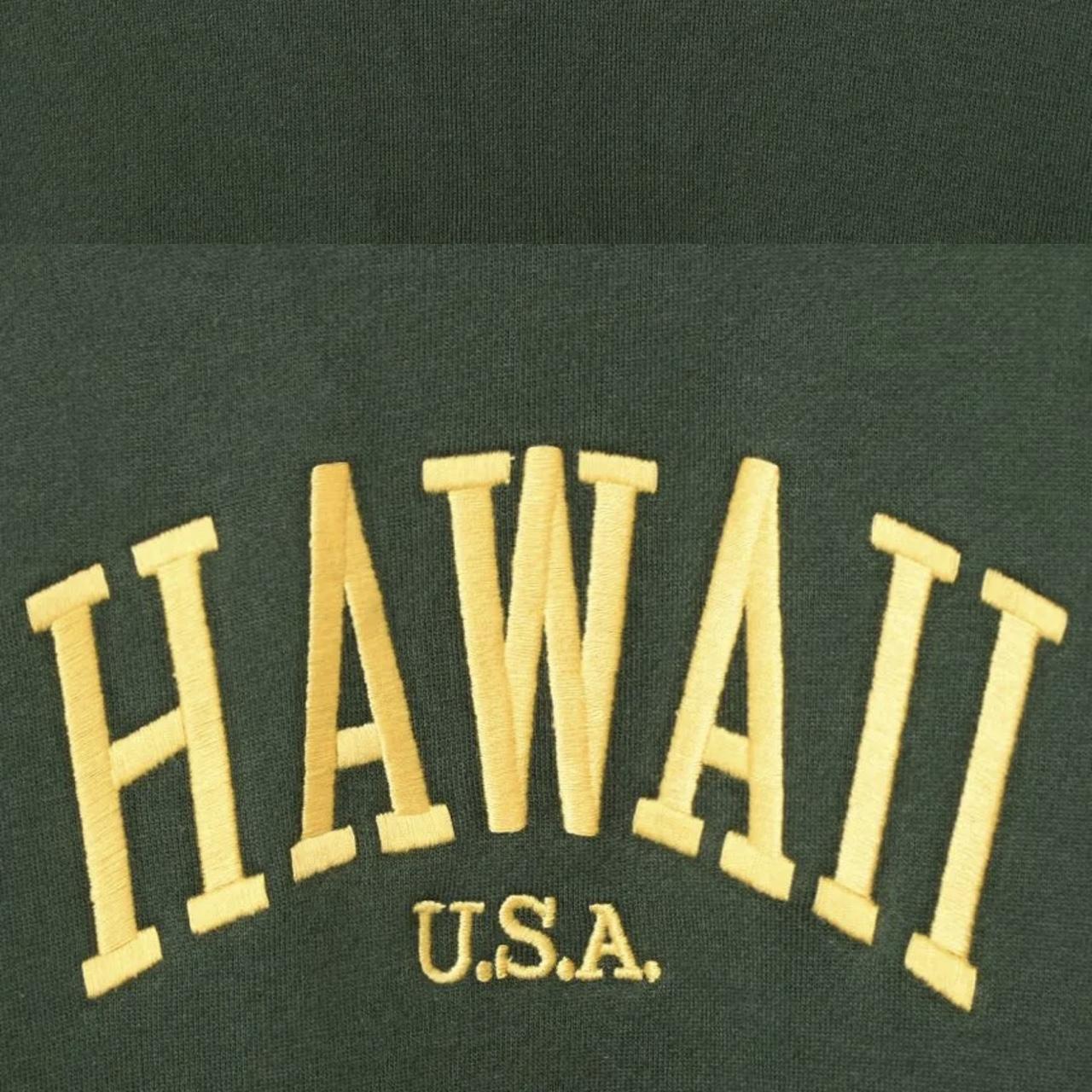 Brandy Melville Green Hawaii sweatshirt One size... Depop