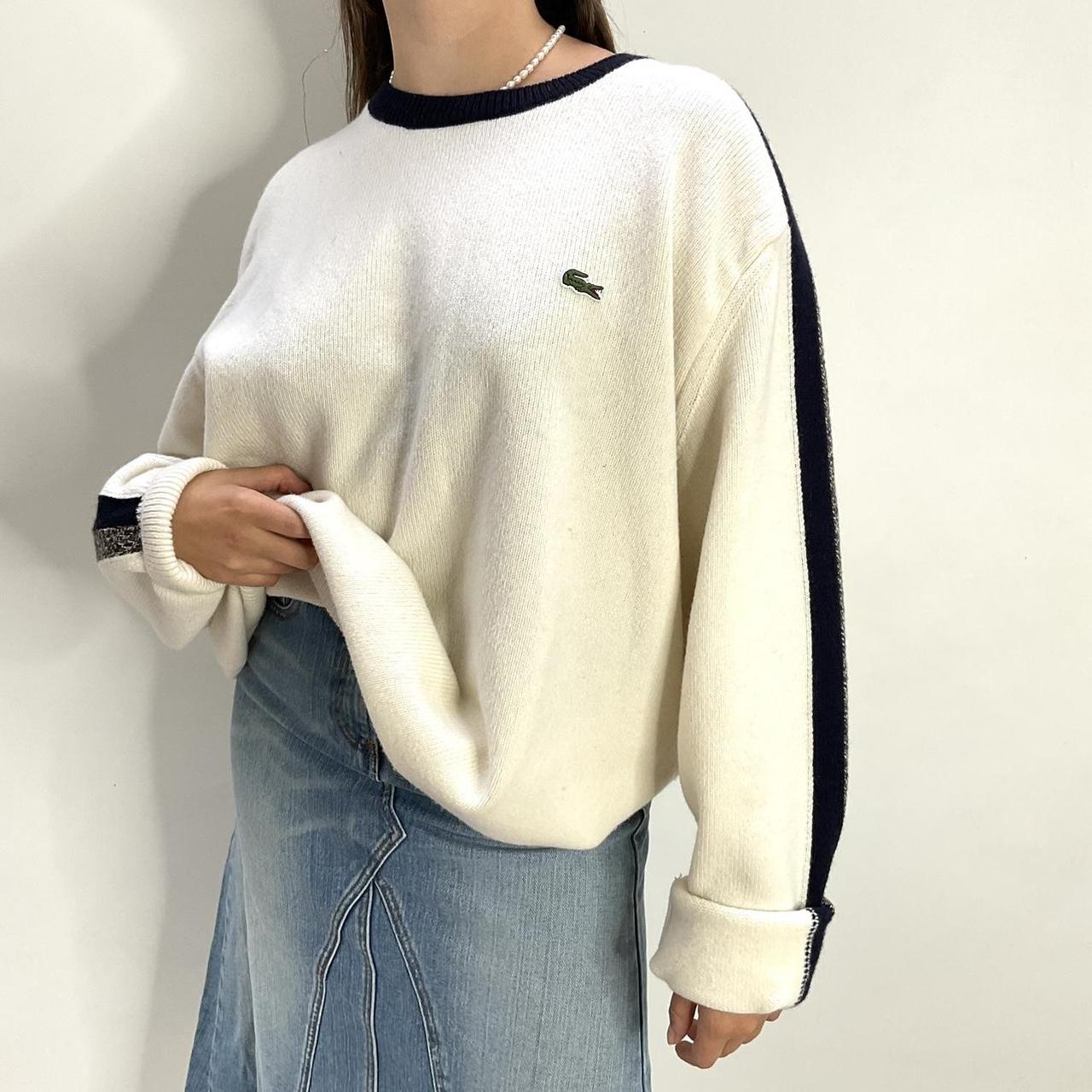 Lacoste jumper Slouchy oversized fit 3xl in perfect... - Depop