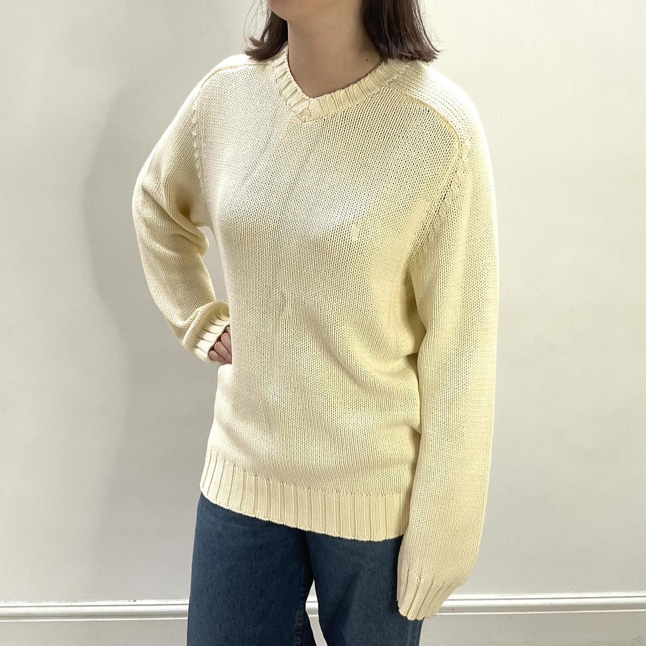 Vintage Yves Saint Laurent jumper 90 s cotton. Depop