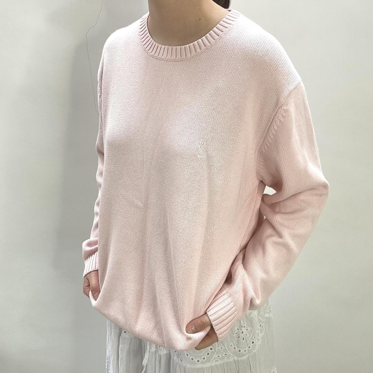 Yves Saint Laurent jumper, 90’s cotton crewneck