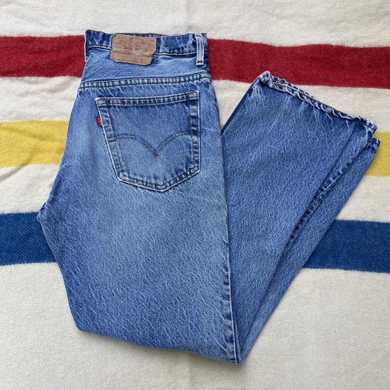Vintage 80’s Levi’s 517 made in USA jeans. Has... - Depop