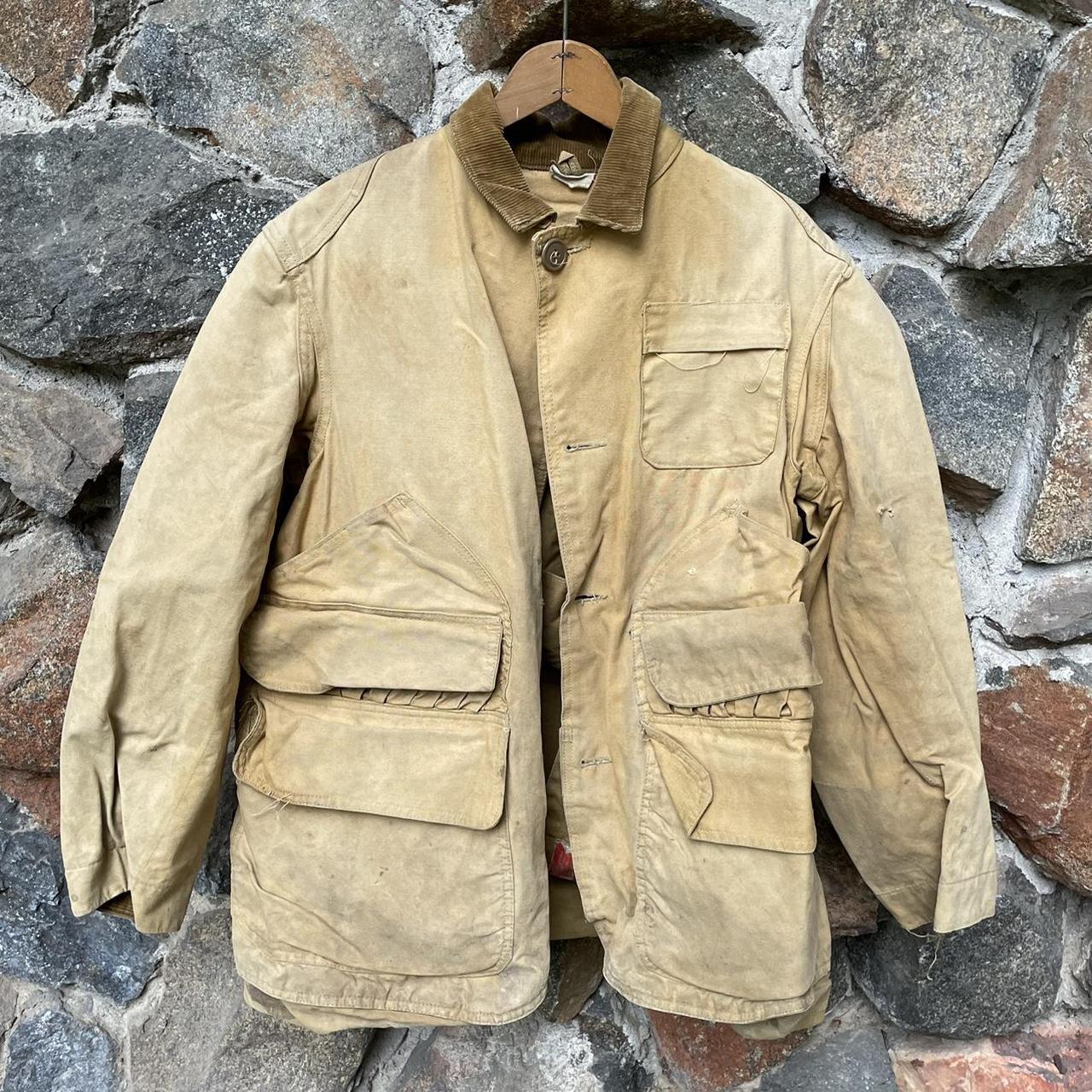 Vintage 40’s Pennys J.C Higgins hunting jacket.... - Depop