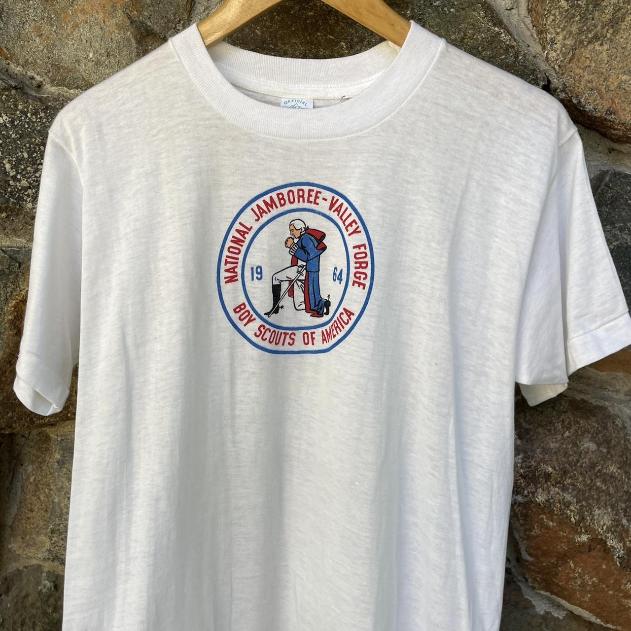 Vintage 1964 National Jamboree Boy Scout tee.... - Depop