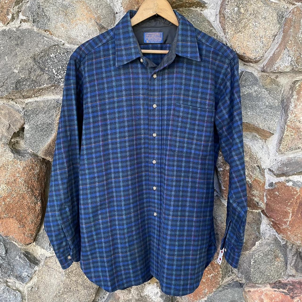 Vintage 80’s Pendleton flannel. Great colors, good... Depop