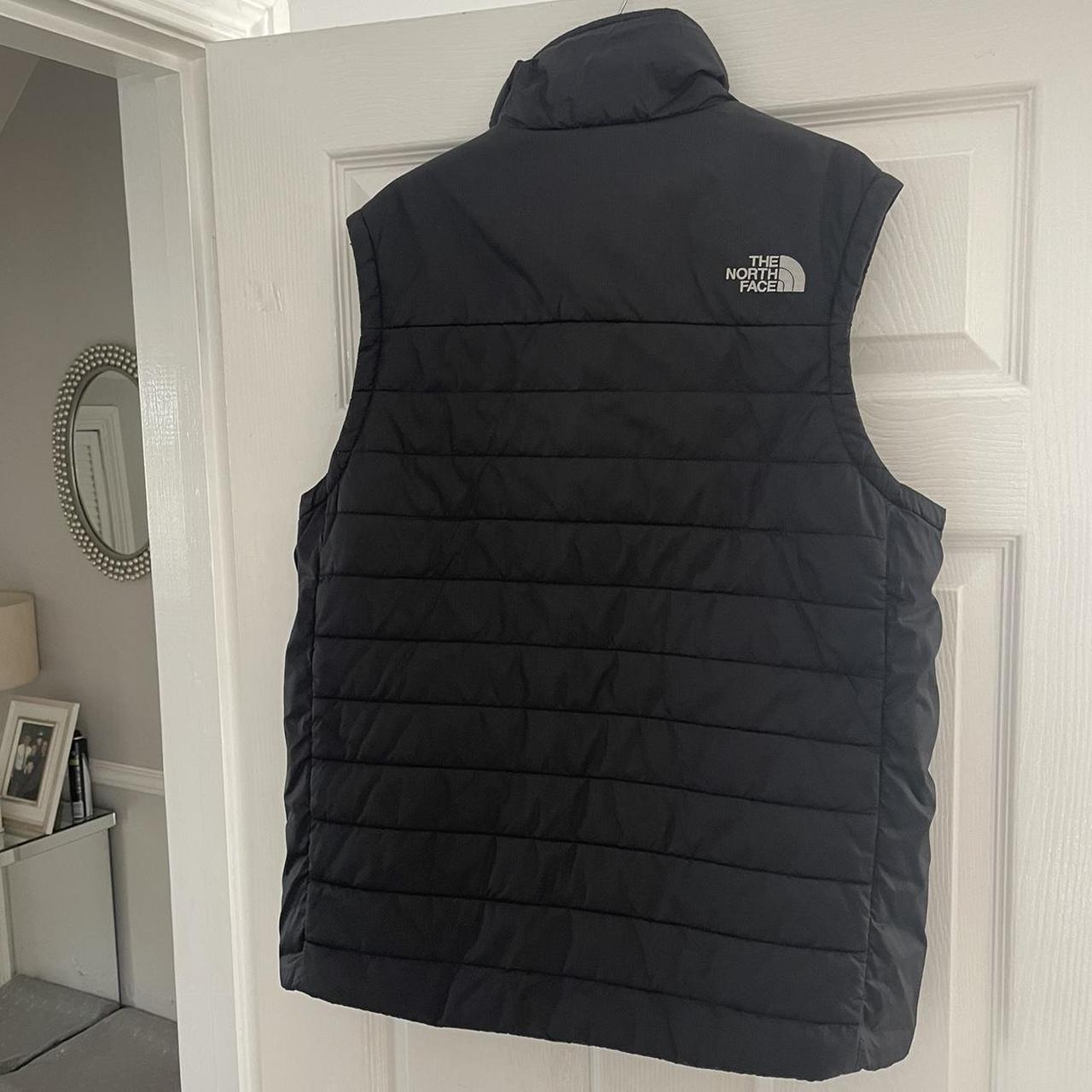 The North Face body warmer gilet Size medium In... - Depop