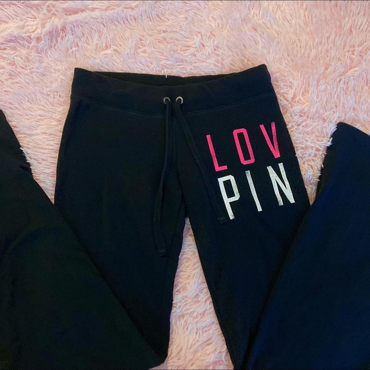 victoria's secret PINK sweatpants size small - Depop