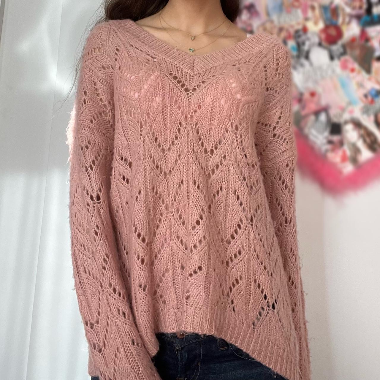 Aerie Oversized V-Neck Sweater