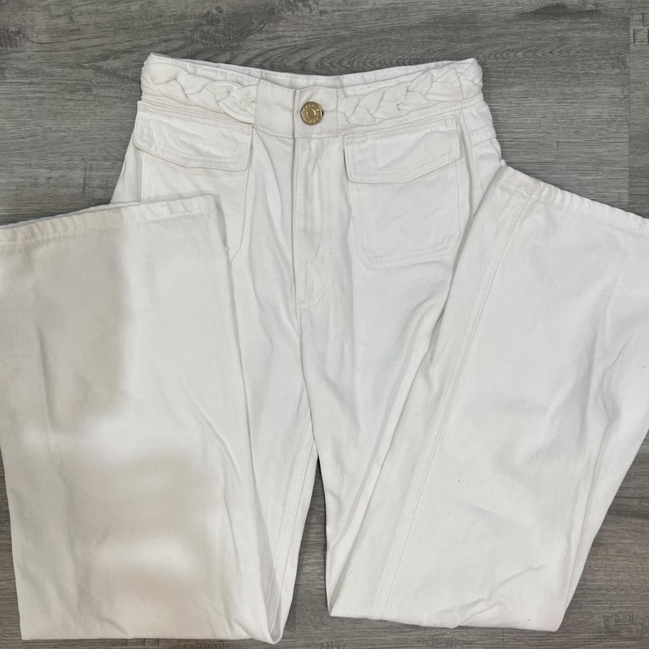 Sandro White Pants Retail $295 For bundle orders,... - Depop