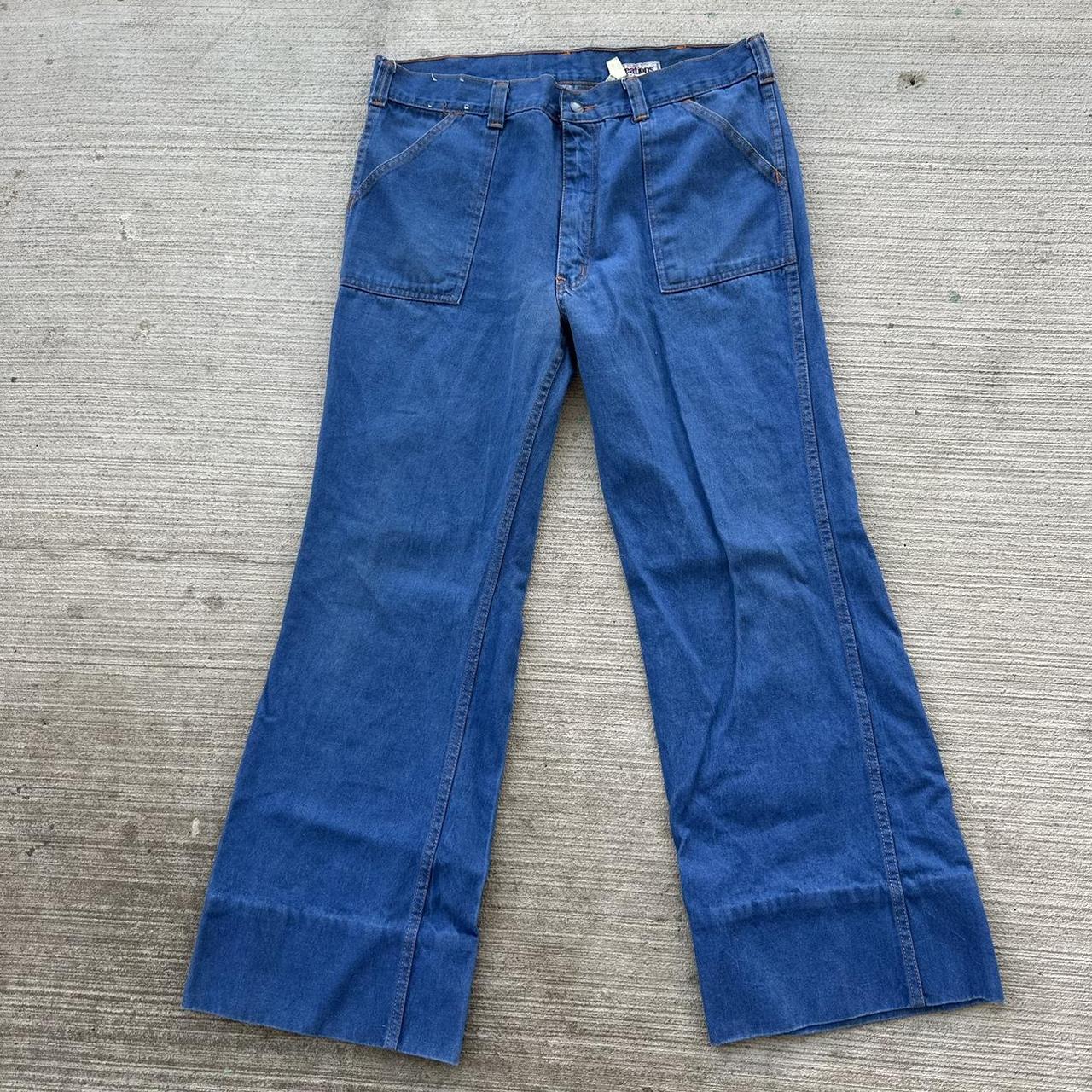 Vintage 70s/80s Bell Bottom Jeans 🧩 ABOUT THE... - Depop