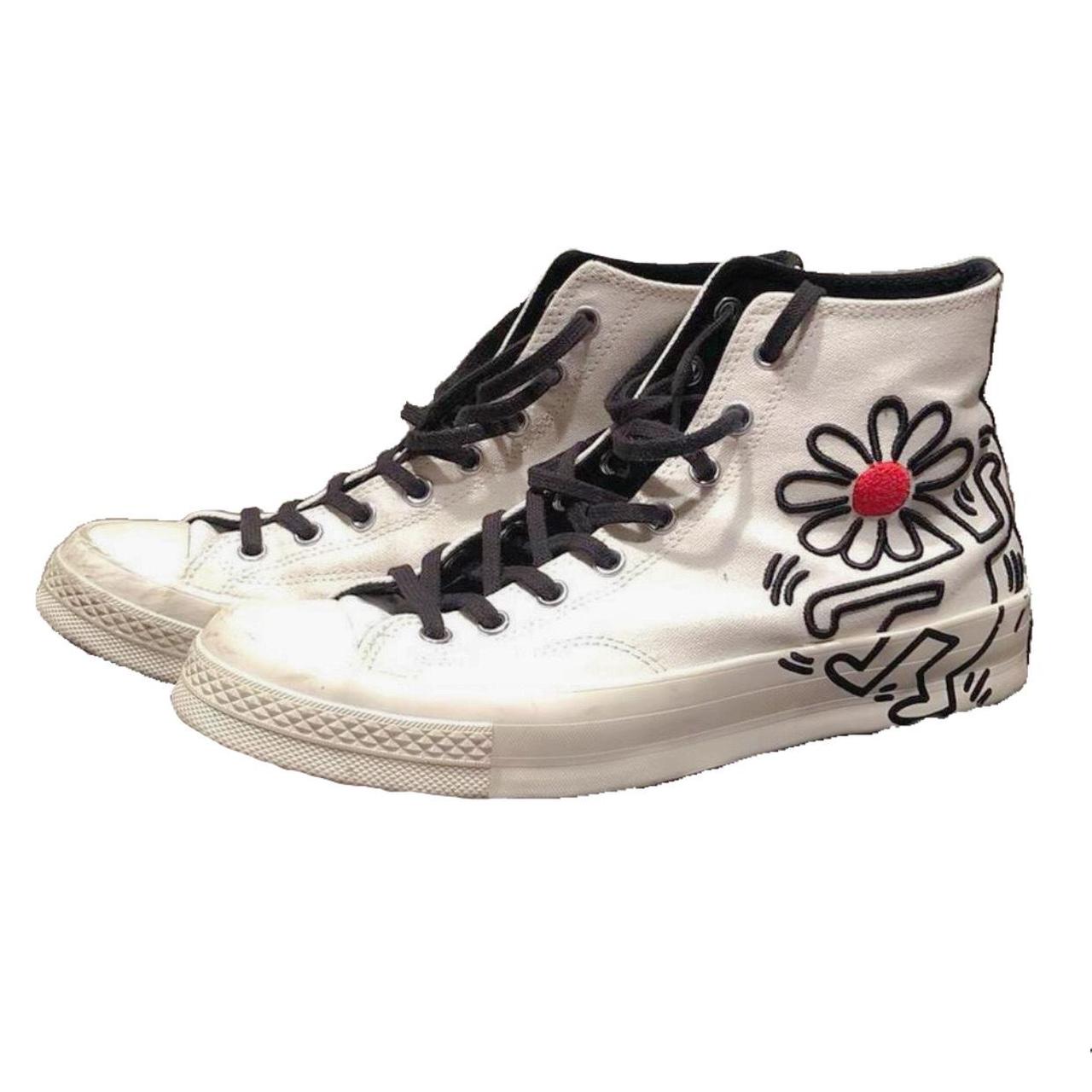 Keith Haring Converse Chuck Taylor 70 size 10 top... - Depop