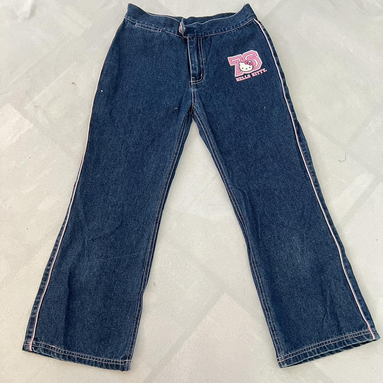 Kids Hello Kitty Pants, can be worn as capris or... - Depop