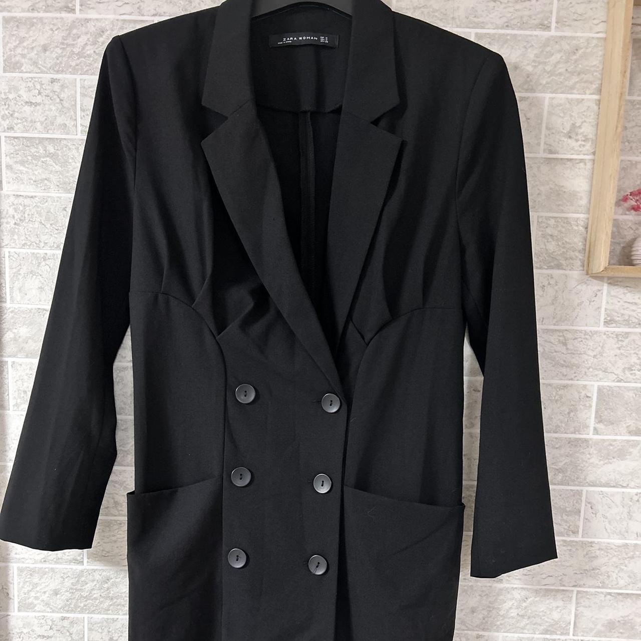 Double Breasted Blazer Zara Blazer Dress Black Zara Black Double