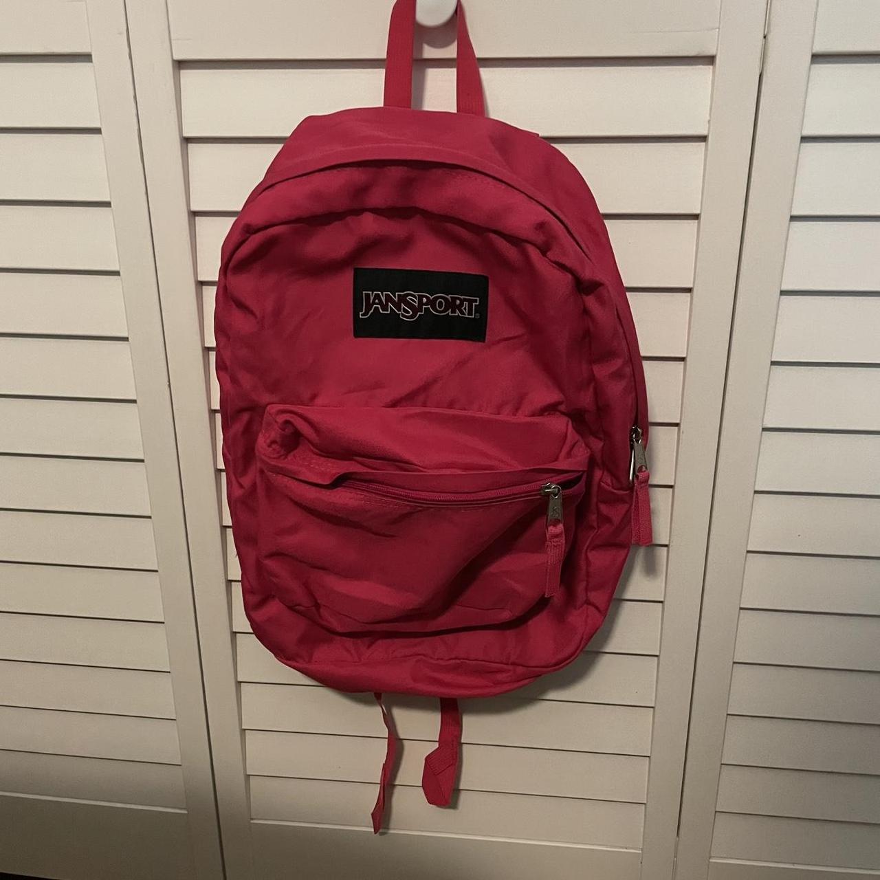 Jansport Women's Pink Bag | Depop