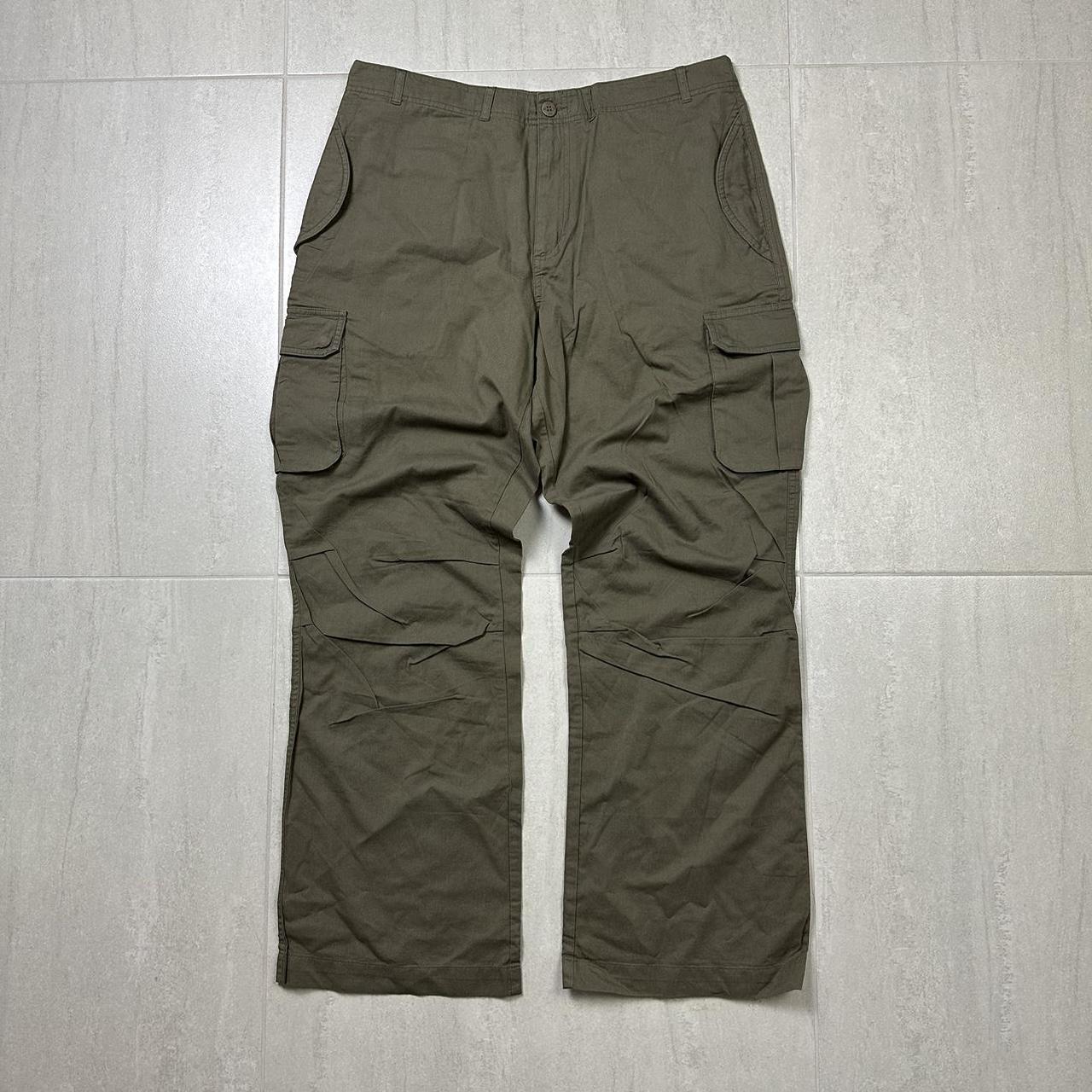 Men's Khaki and Green Trousers | Depop