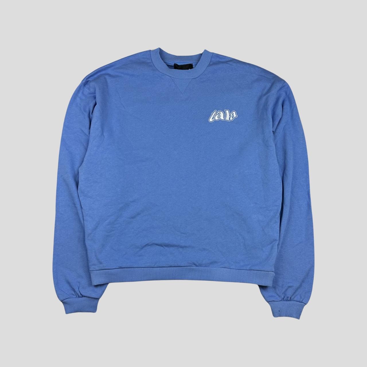 Tala blue volley sweatshirt in Provence blue brand... - Depop