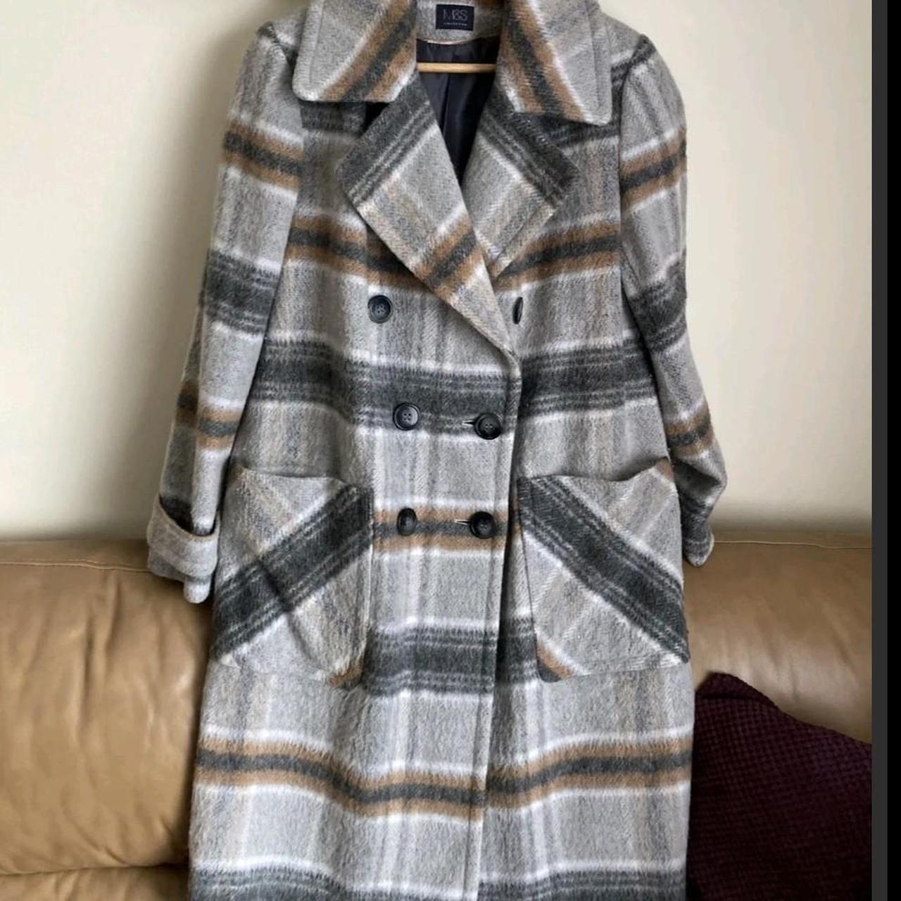 Marks and spencer grey clearance coat