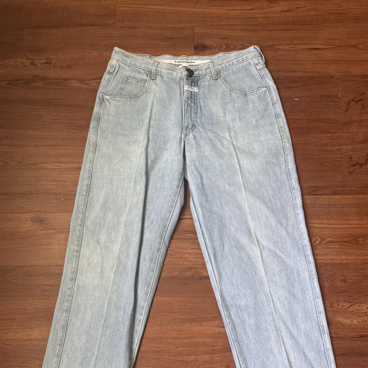 Vintage 90’s Girbaud denim Jeans Starched Good... - Depop