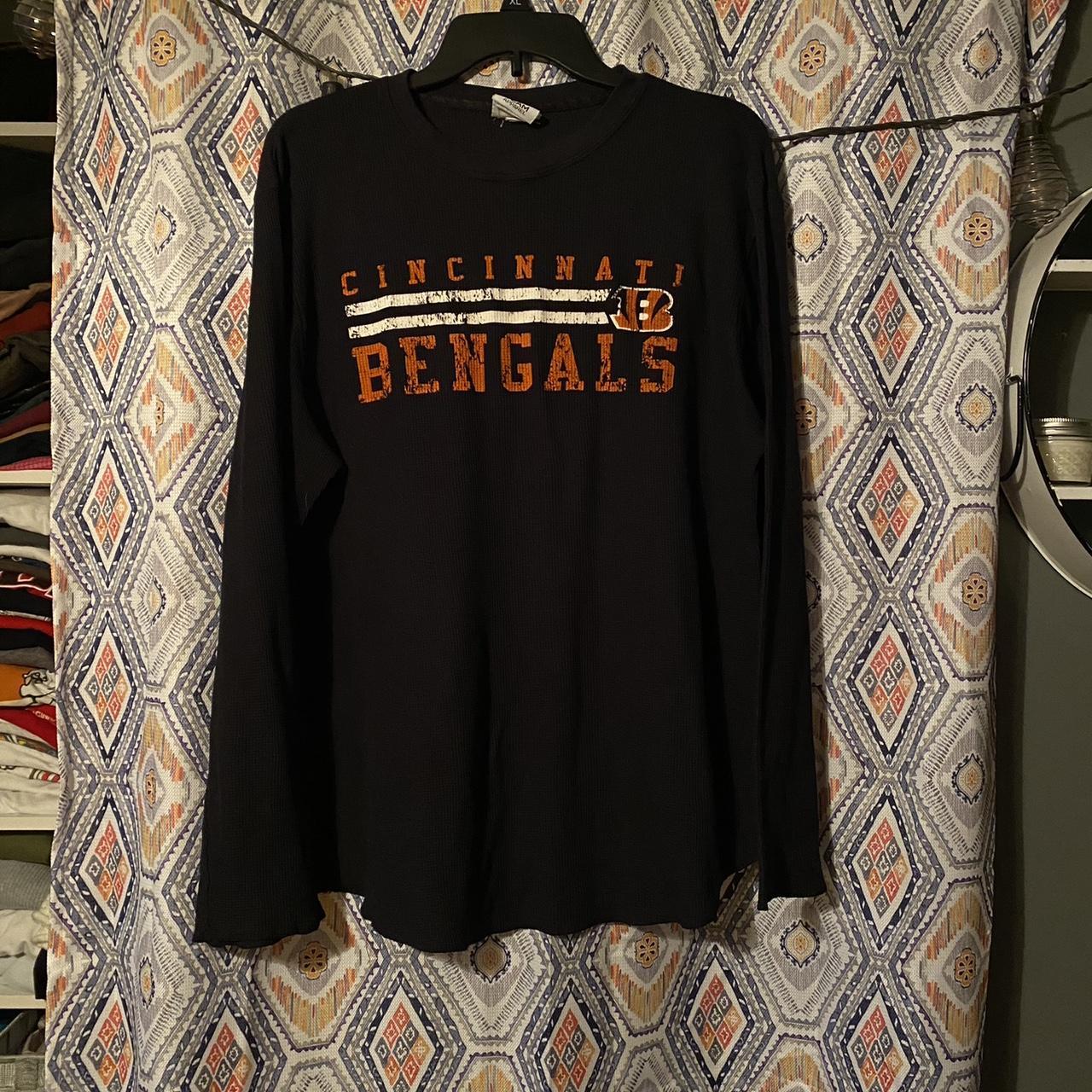 Cincinnati bengals shirt, nfl apparel brand, good - Depop