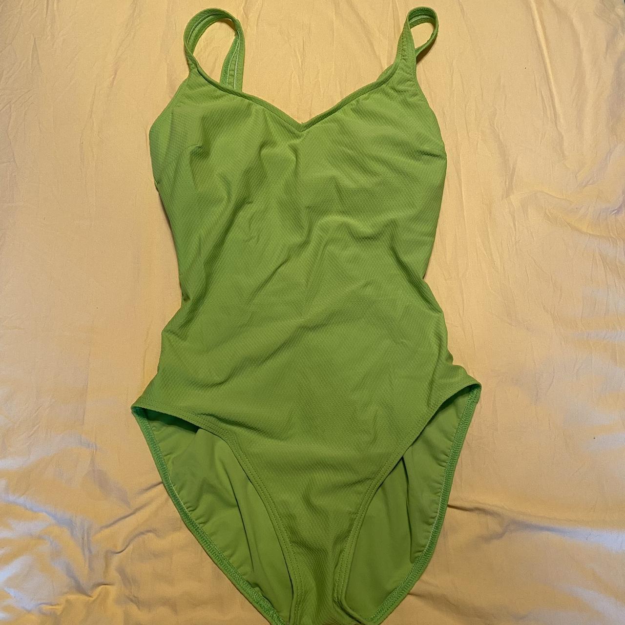 vintage one piece swimsuit christina swimwear brand... - Depop