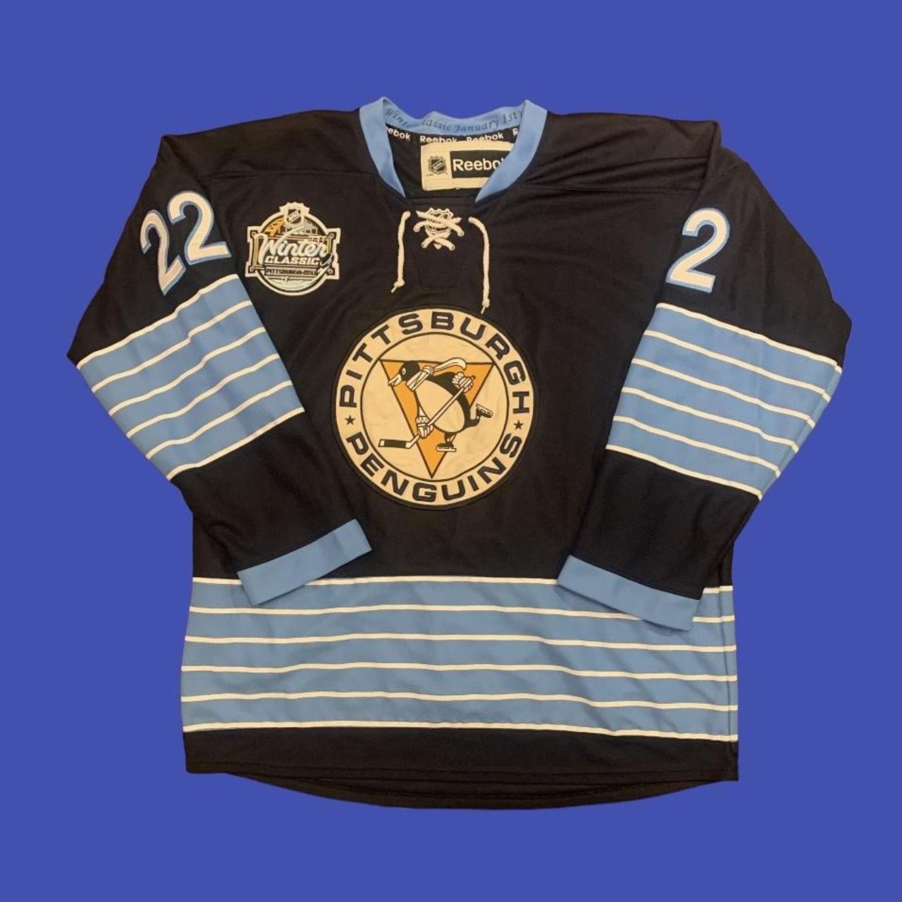 Reebok Authentic Pittsburgh Penguins 2011 Winter Classic Jersey
