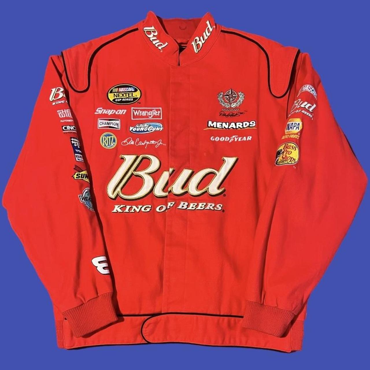 Vintage Dale Earnhardt Jr Nascar Budweiser Chase... - Depop