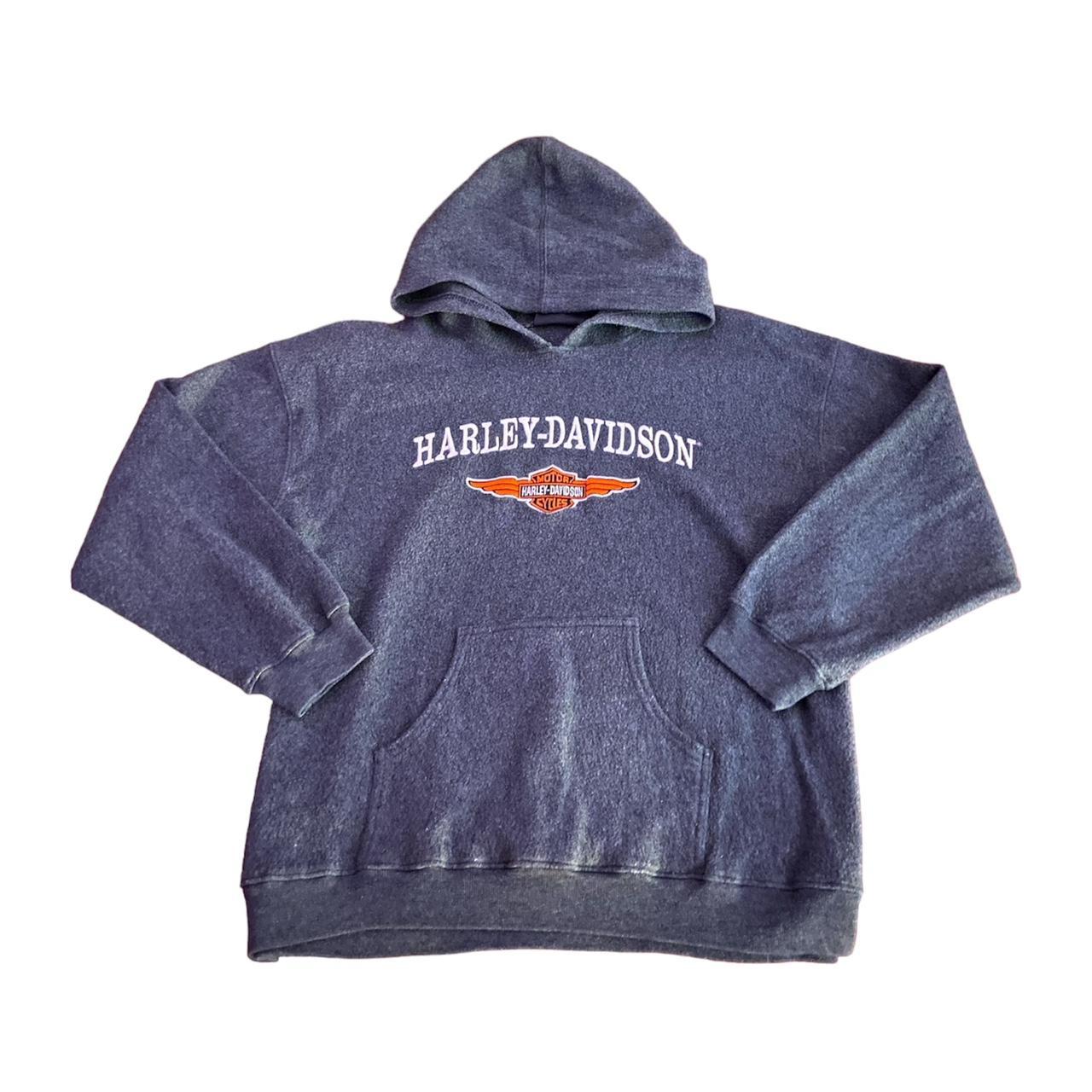 Harley davidson fleece hoodie hotsell