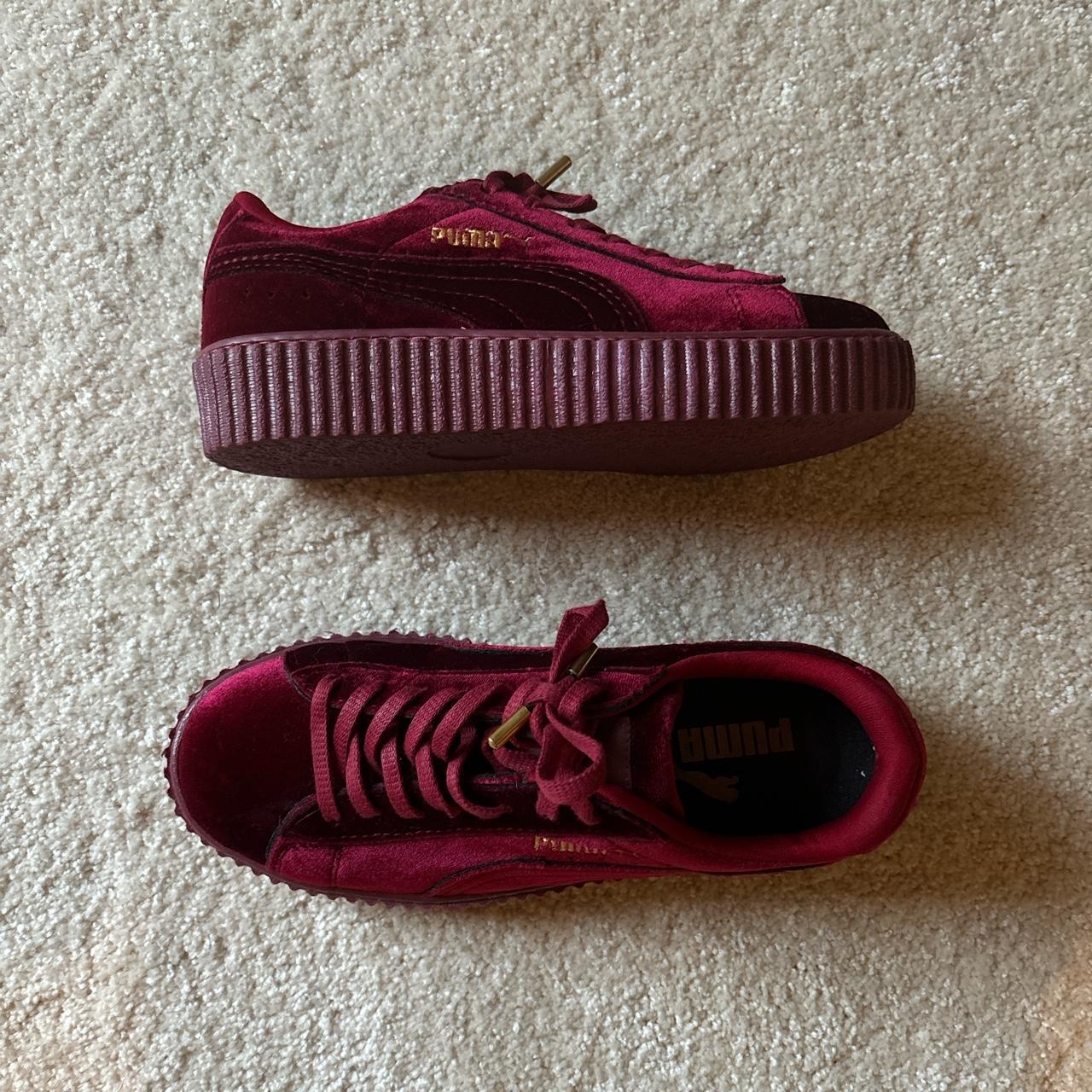 Fenty puma best sale shoes red