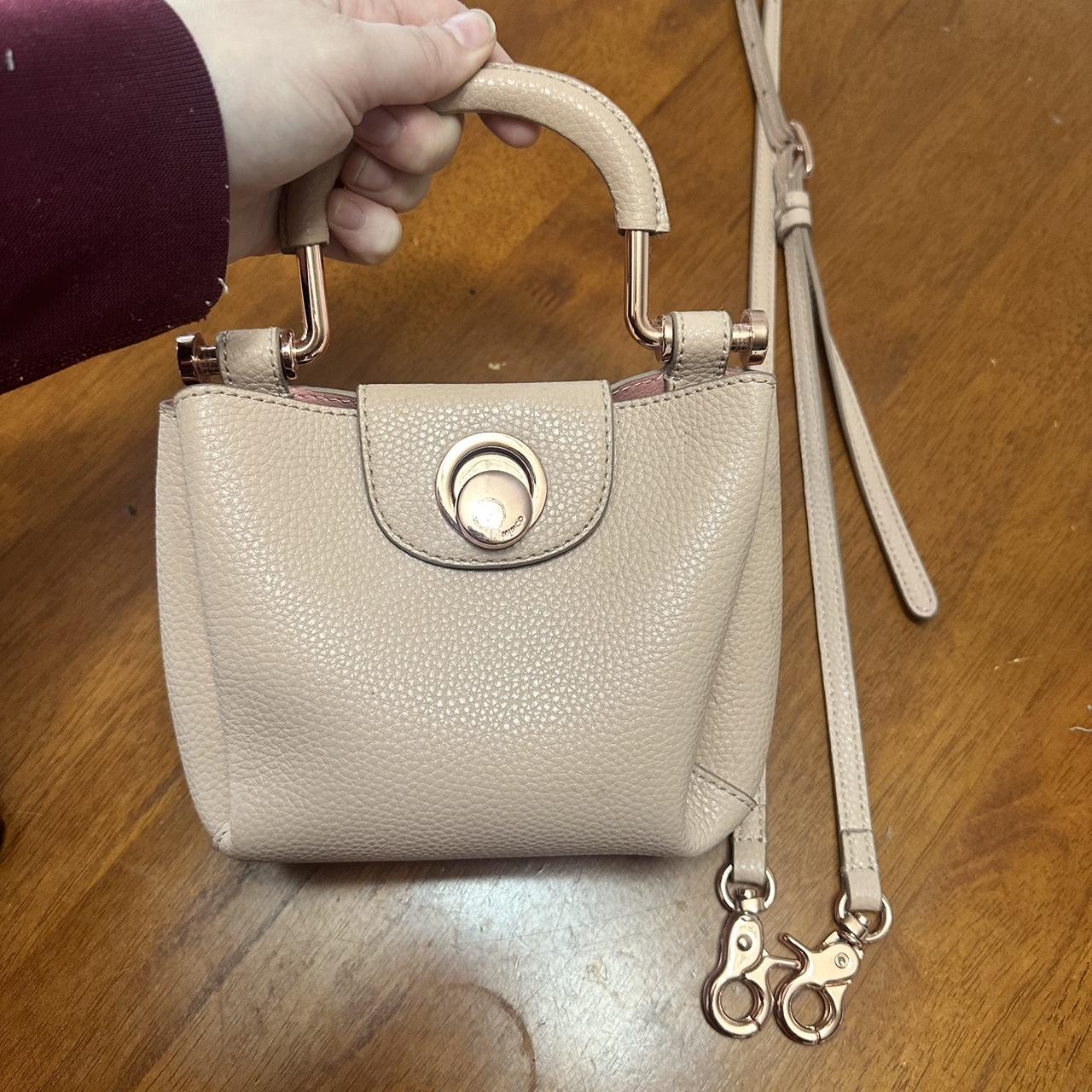 Mimco pink bag Has a detachable strap. Does have... Depop