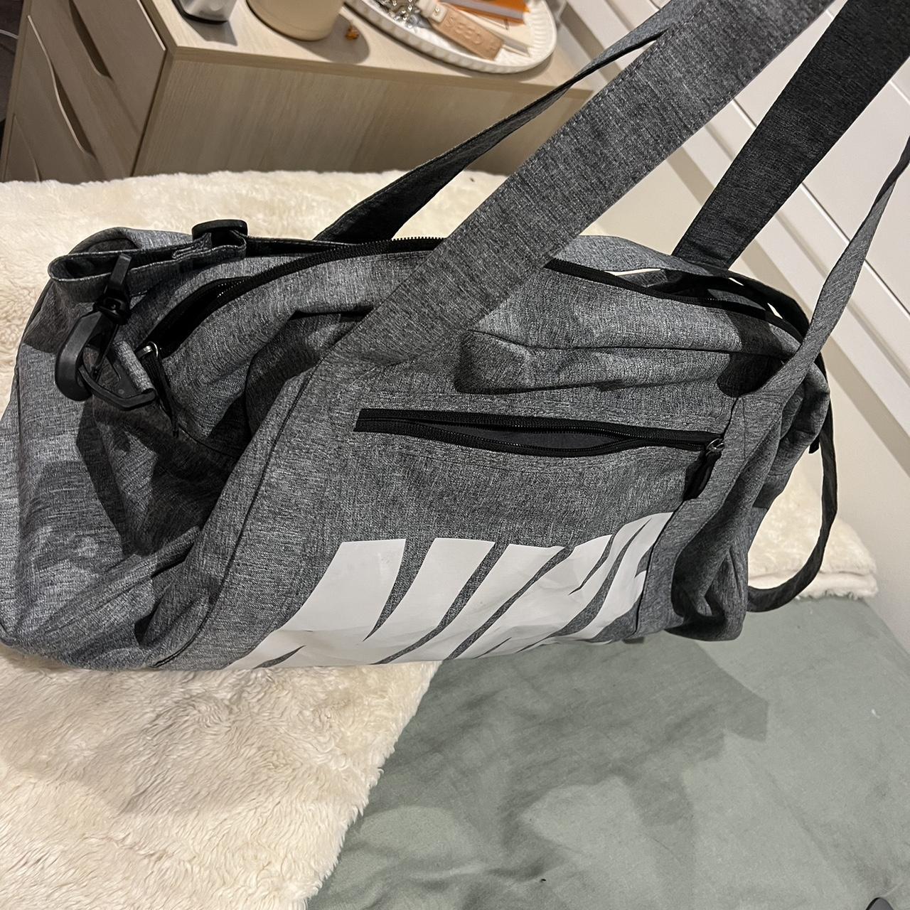Grey Nike sports bag Depop