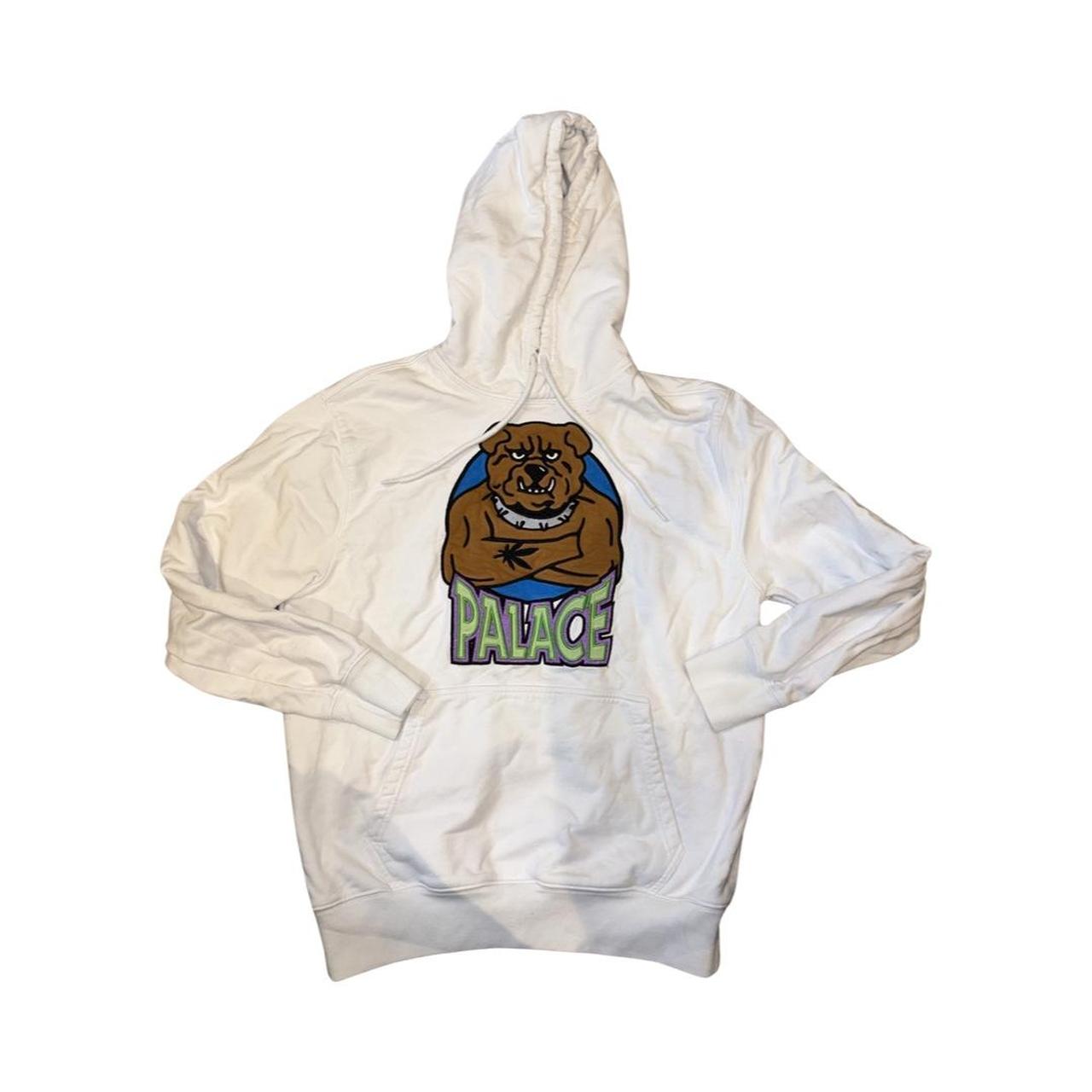 Palace bulldog hoodie sale