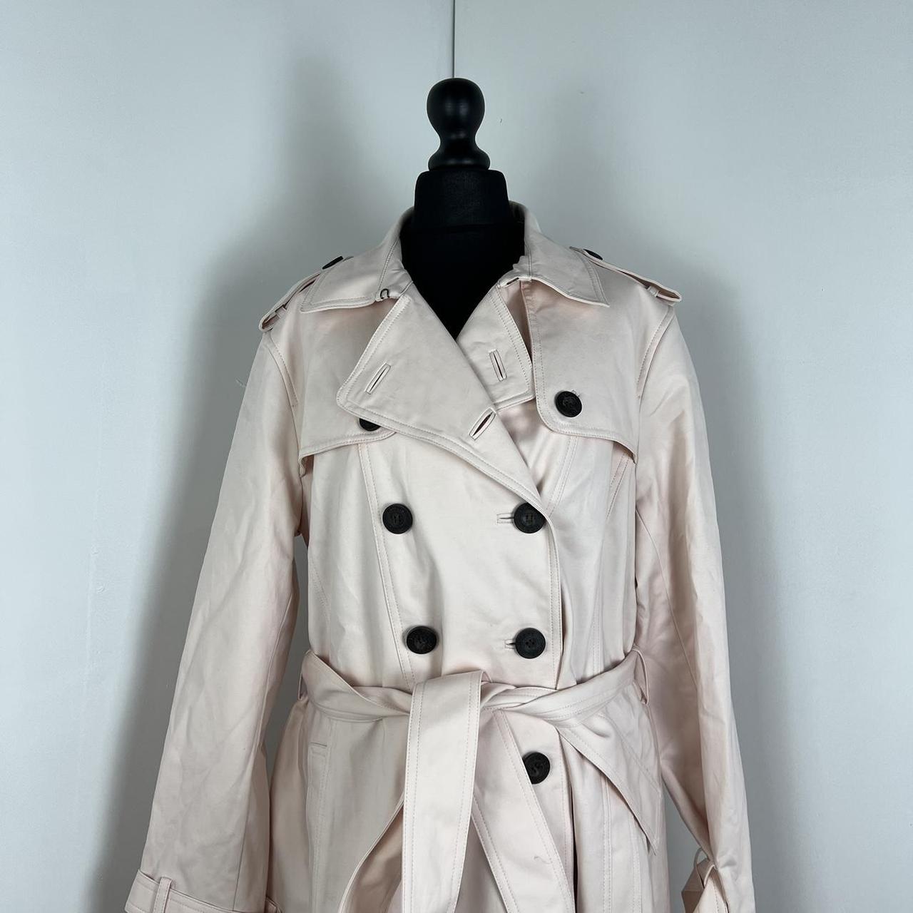 Hobbs saskia trench pink sale