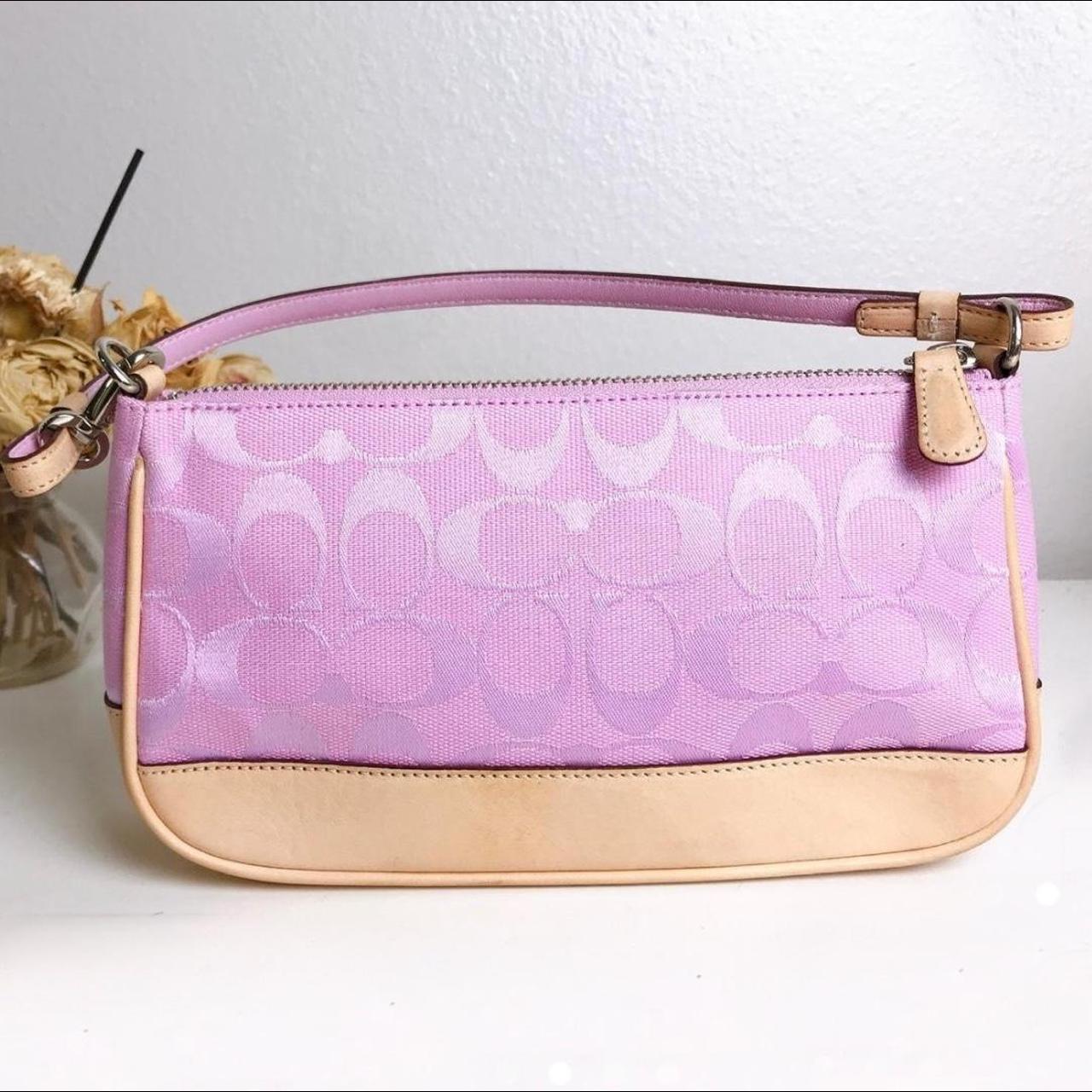 Outlets Y2K Lilac Coach Demi Satchel