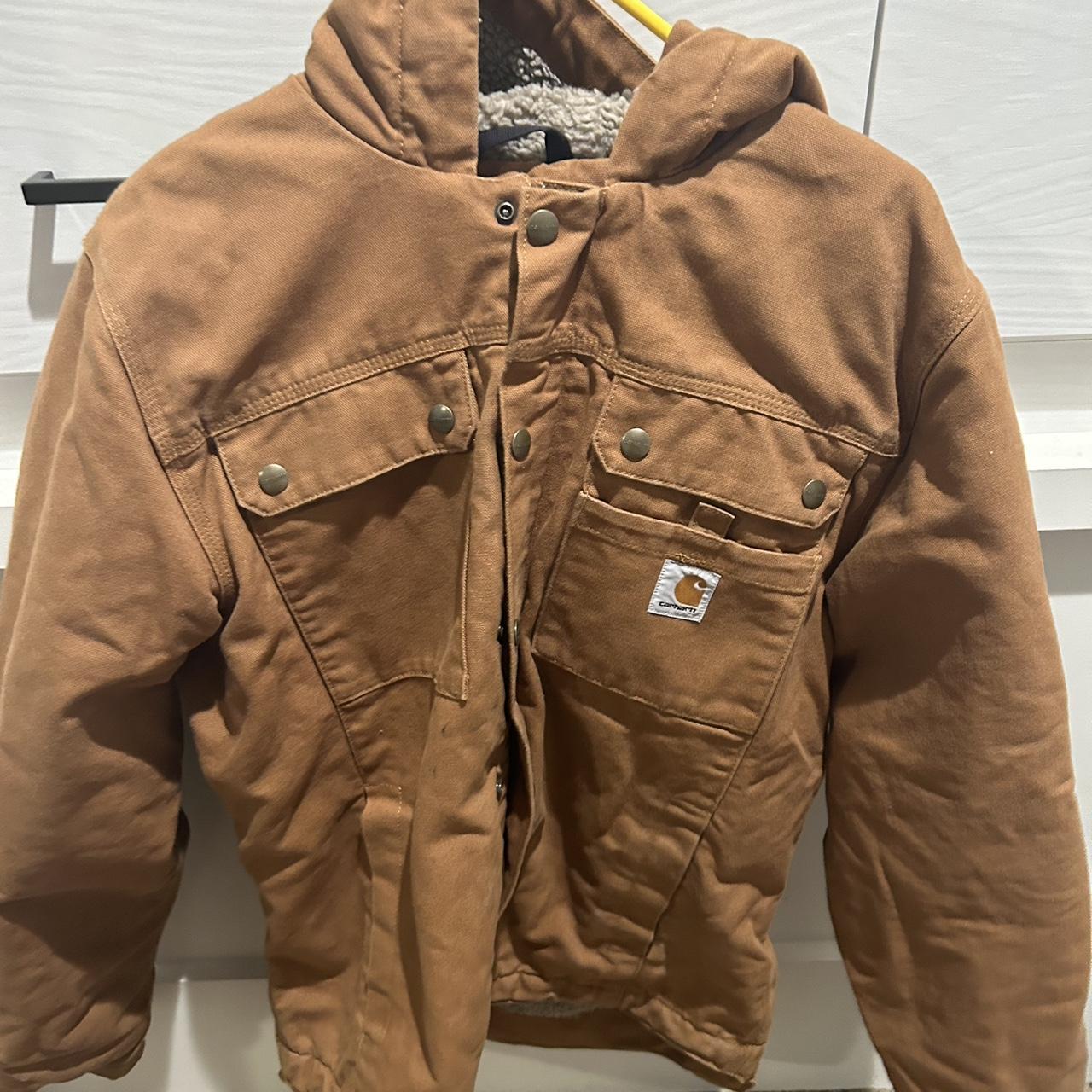 Carhartt berwick sandstone work jacket best sale