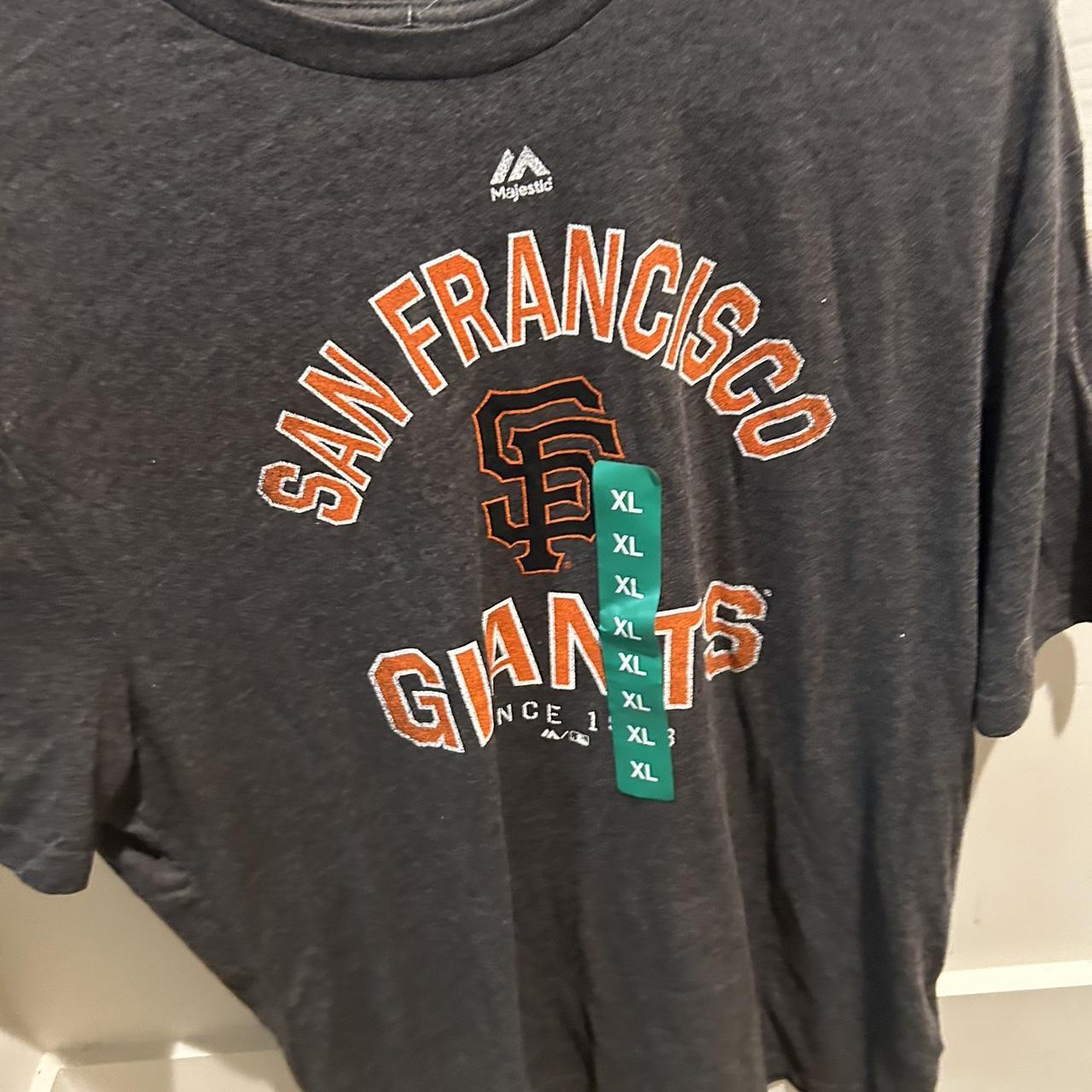 Majestic X Vans San Francisco Giants T-shirt Men's - Depop