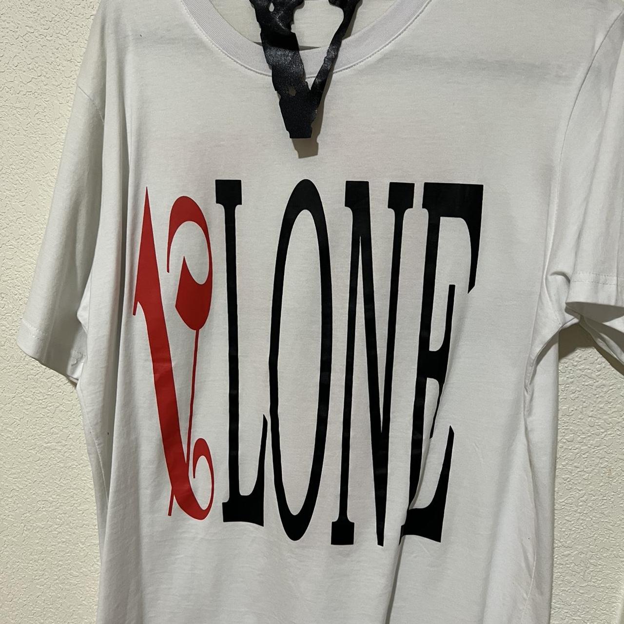 White Vlone X Palm Angels T-shirt