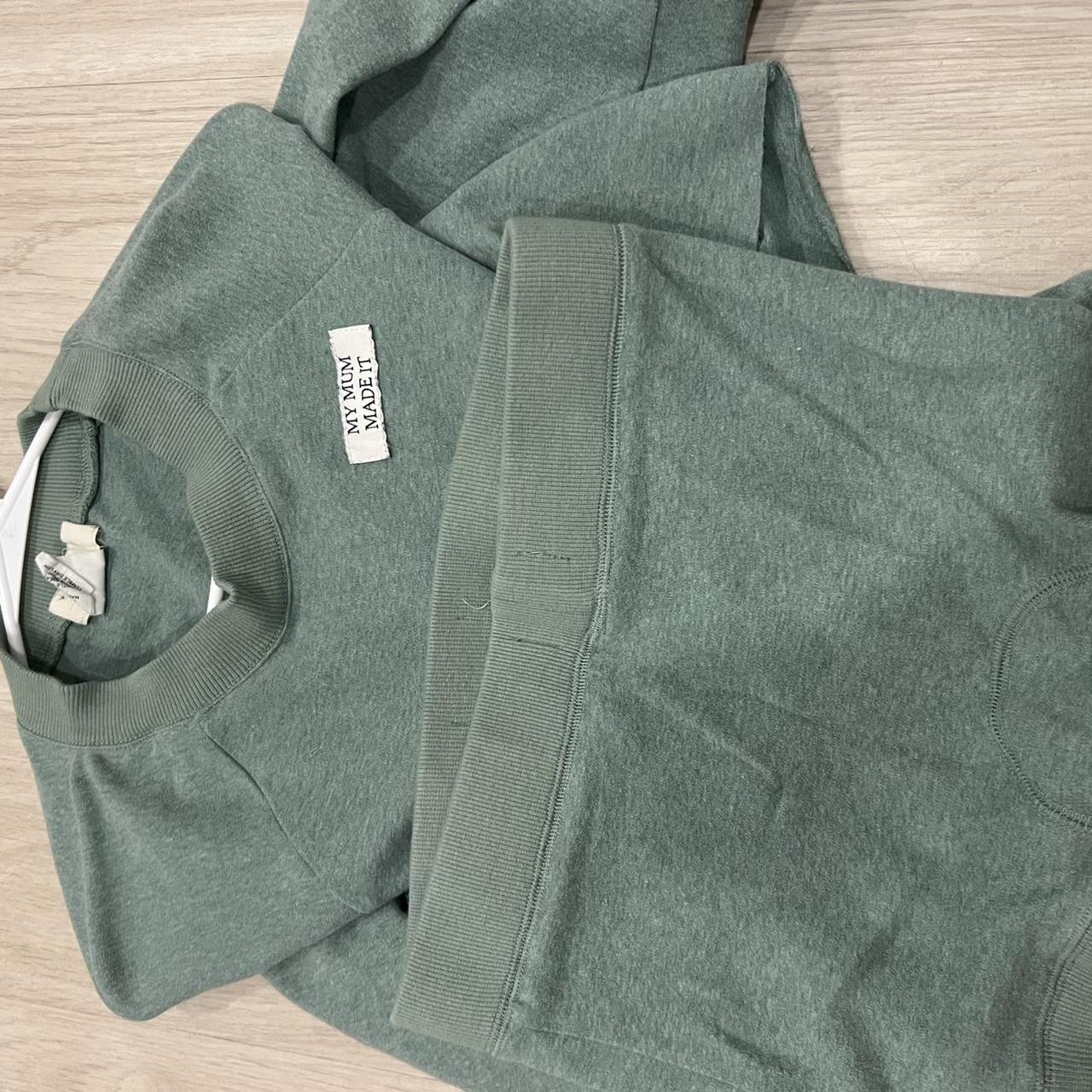 My mum made it green set xs/small - Depop