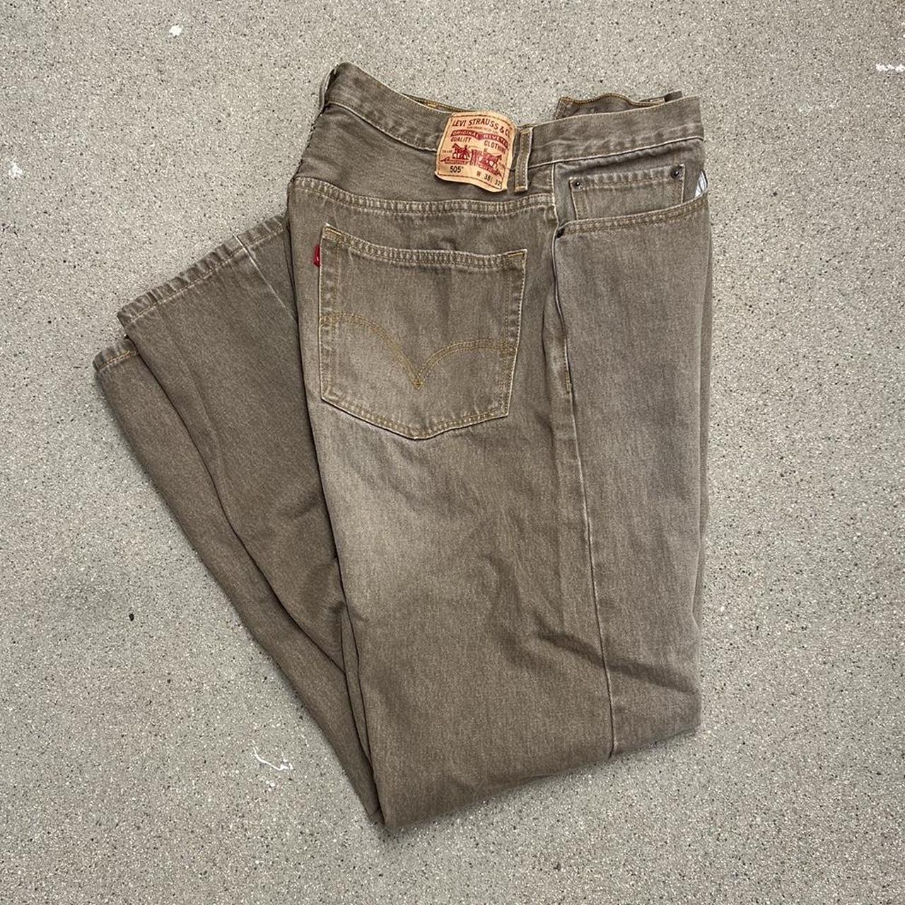 Brown levi jeans online