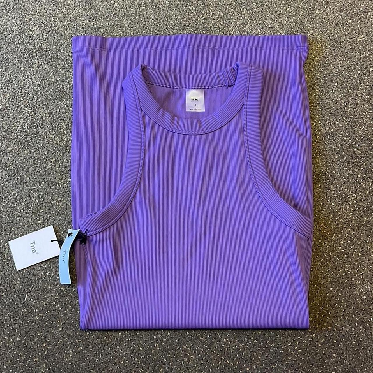 Aritzia Women's Purple Dress Depop