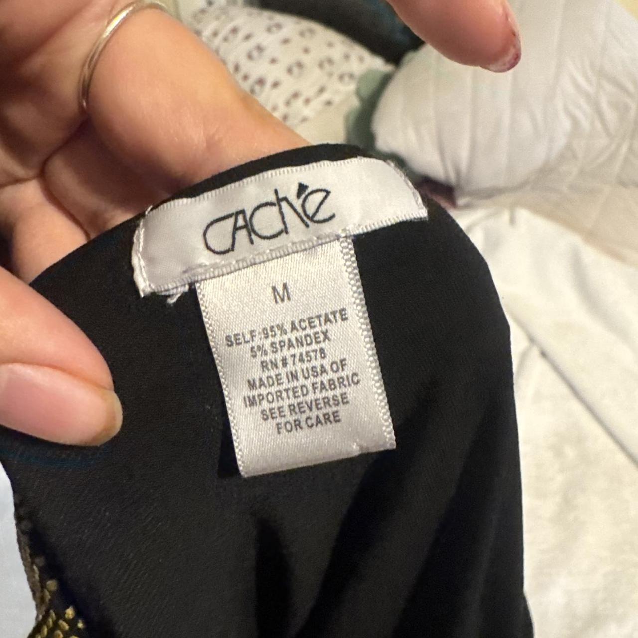 Cache Women's Blouse - Black/Multi - M – cache on… - image 3