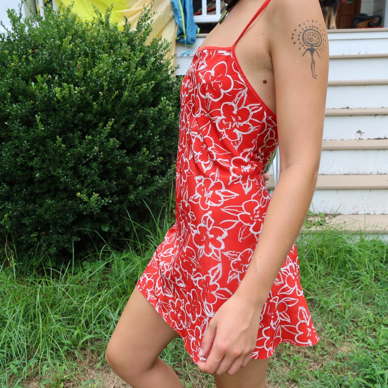 Josie by Natorie slip dress. Super fun tropical. Depop