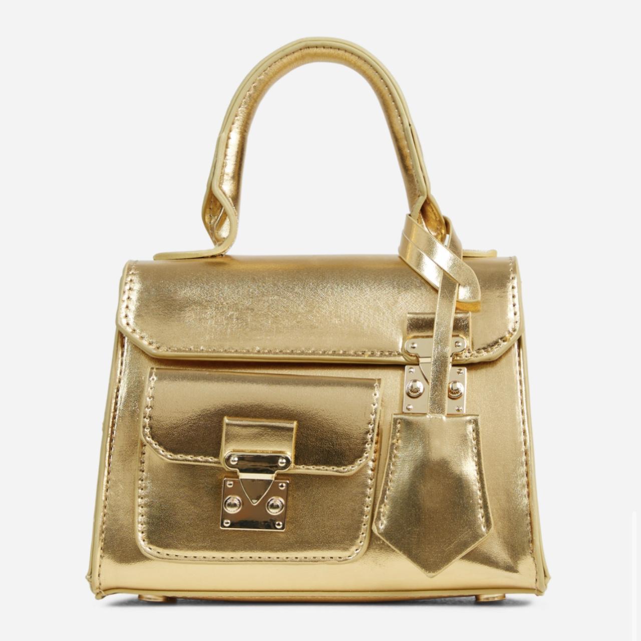 EGO Women's Gold Bag Depop
