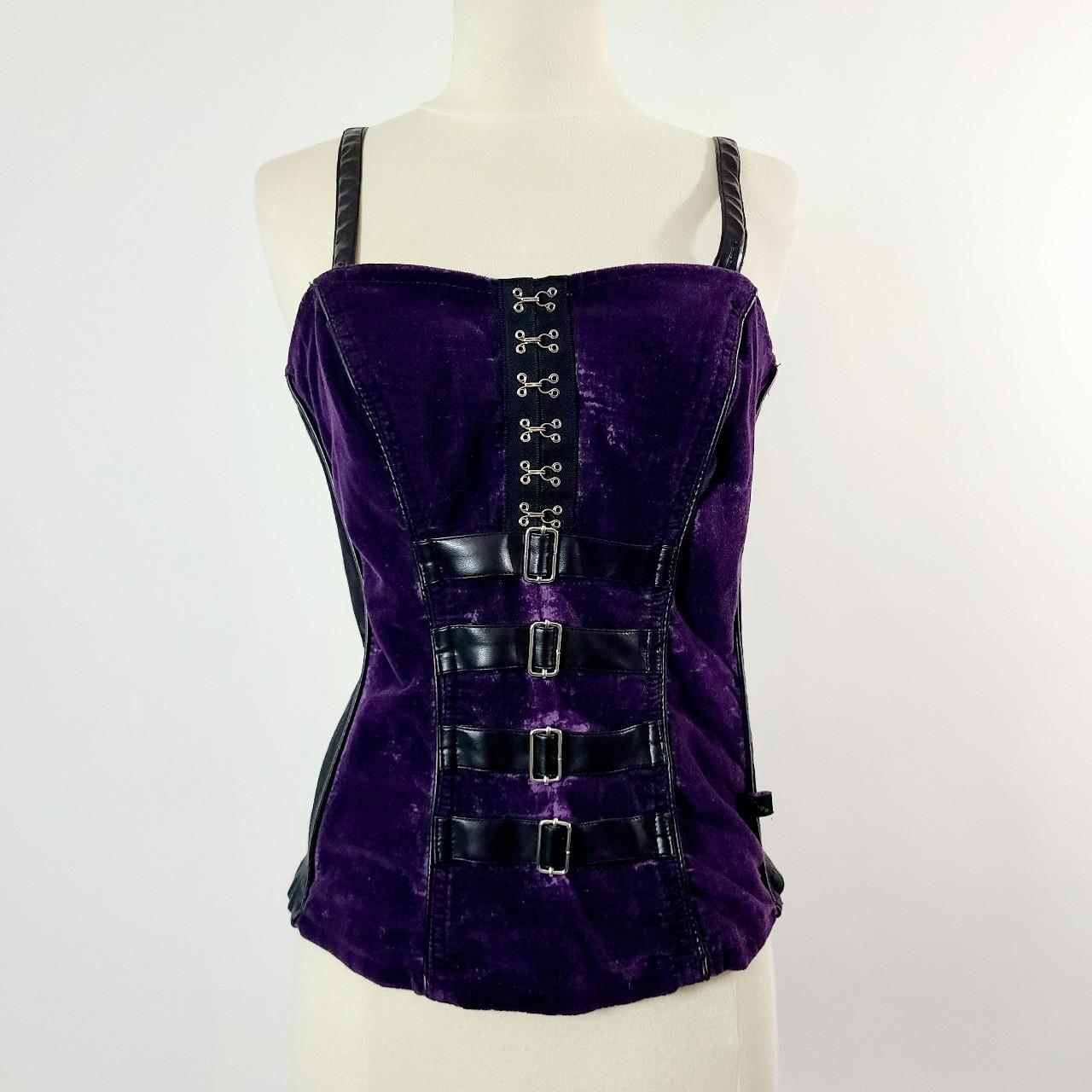 Tripp nyc, Tops, Major Iso Tripp Nyc Lace Up Hook Eye Corset Top