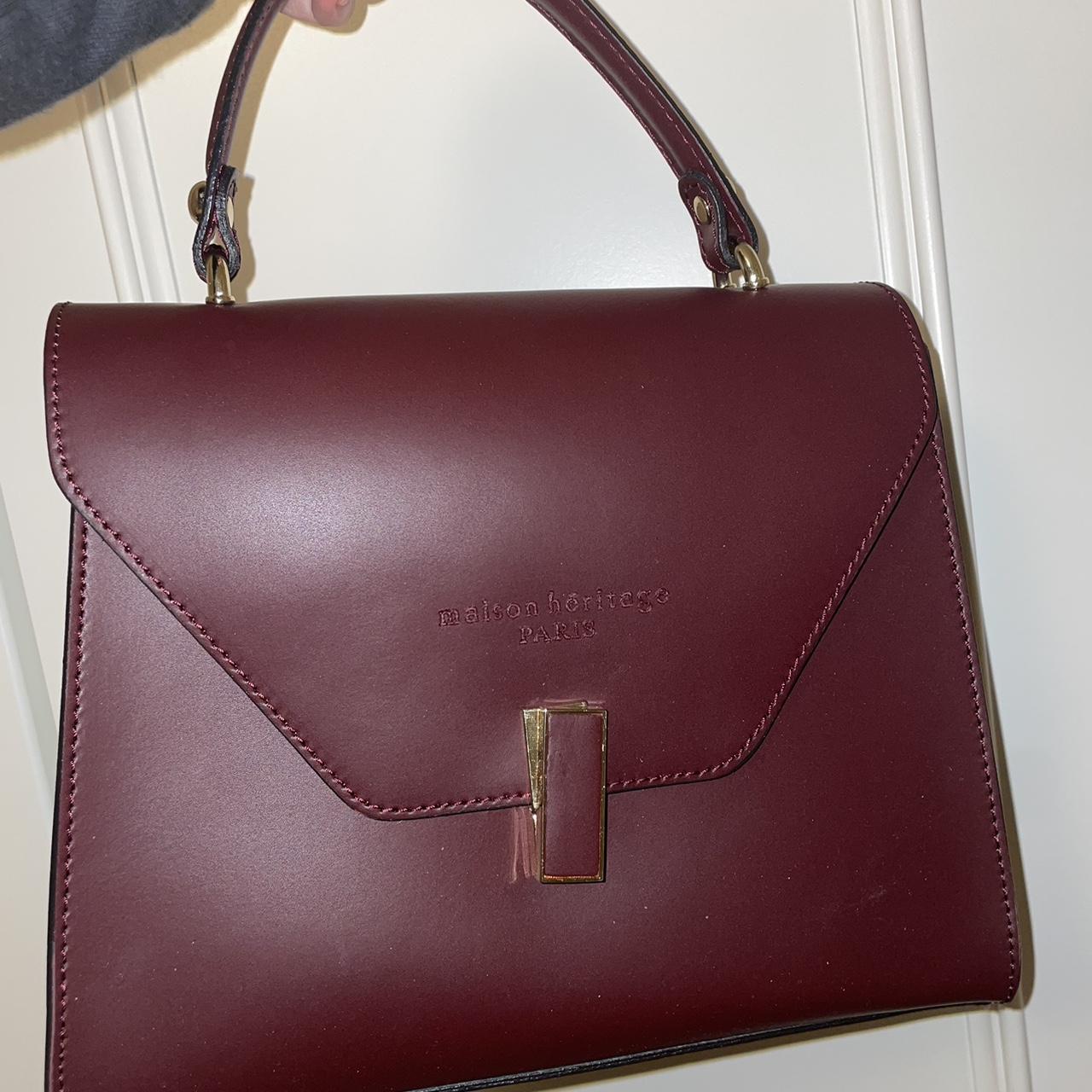 Gorgeous Maison Heritage leather burgundy