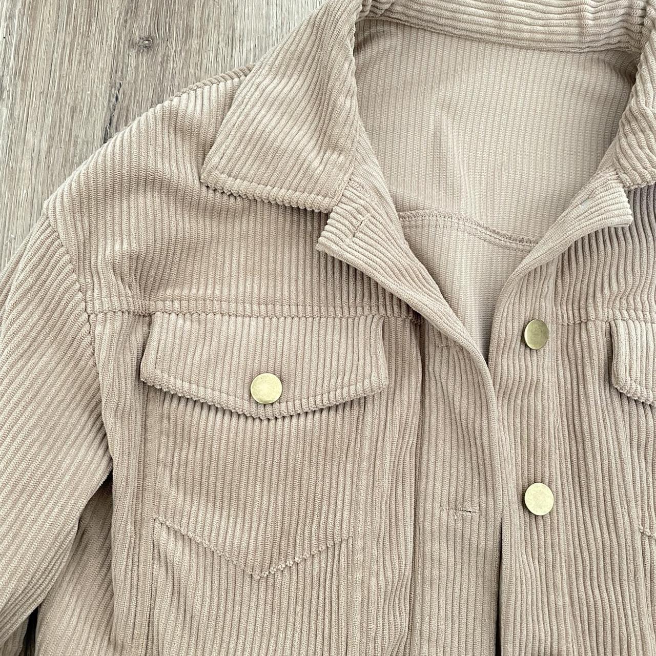 SHEIN Women's Brown Jacket Depop