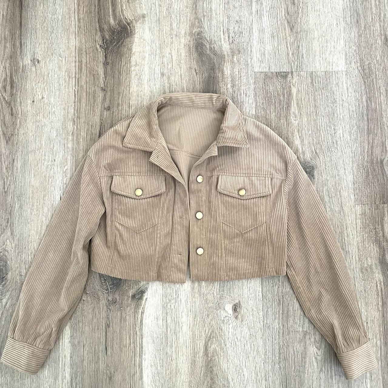 SHEIN Women's Brown Jacket Depop