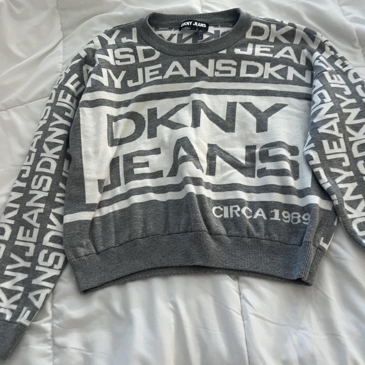 Tops Dkny Jeans Womens Sweater DKNY Women's Sweater Grey M – DKNY - Main Image