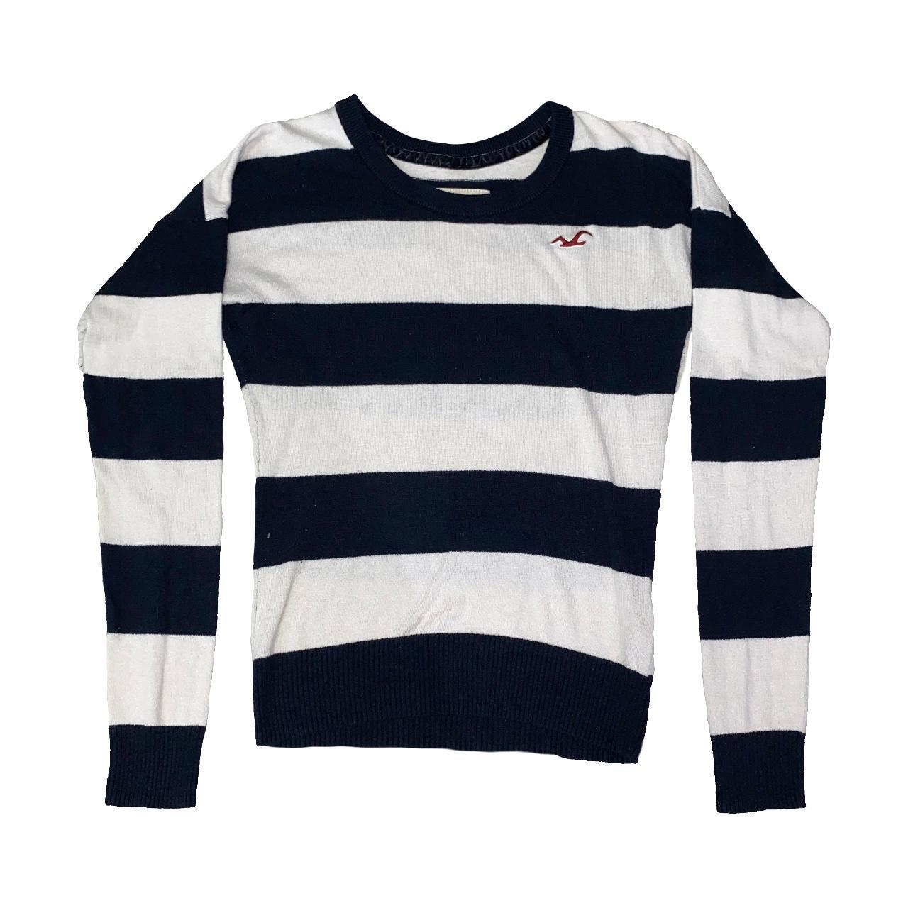 Hollister long cheap sleeve striped shirt