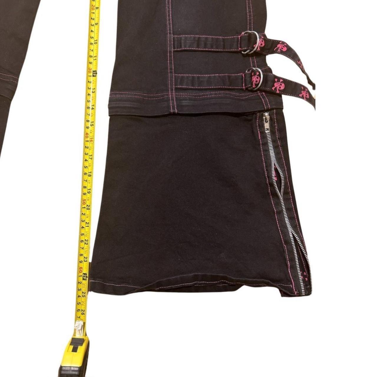 Tripp NYC Skull Zip Off Pants [Pink/Black] – VampireFreaks