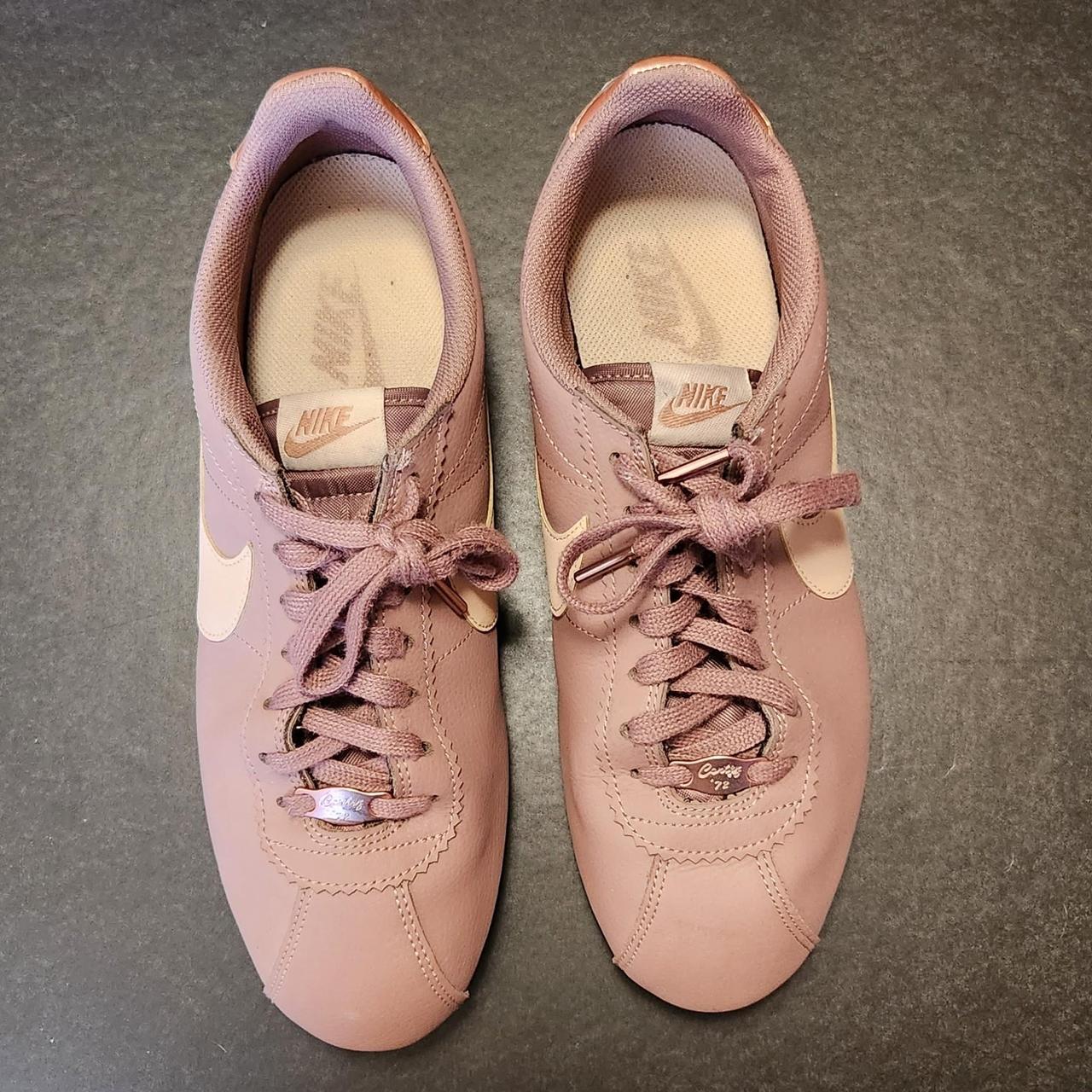 Nike mauve pink Cortez sneakers size US 10 About - Depop