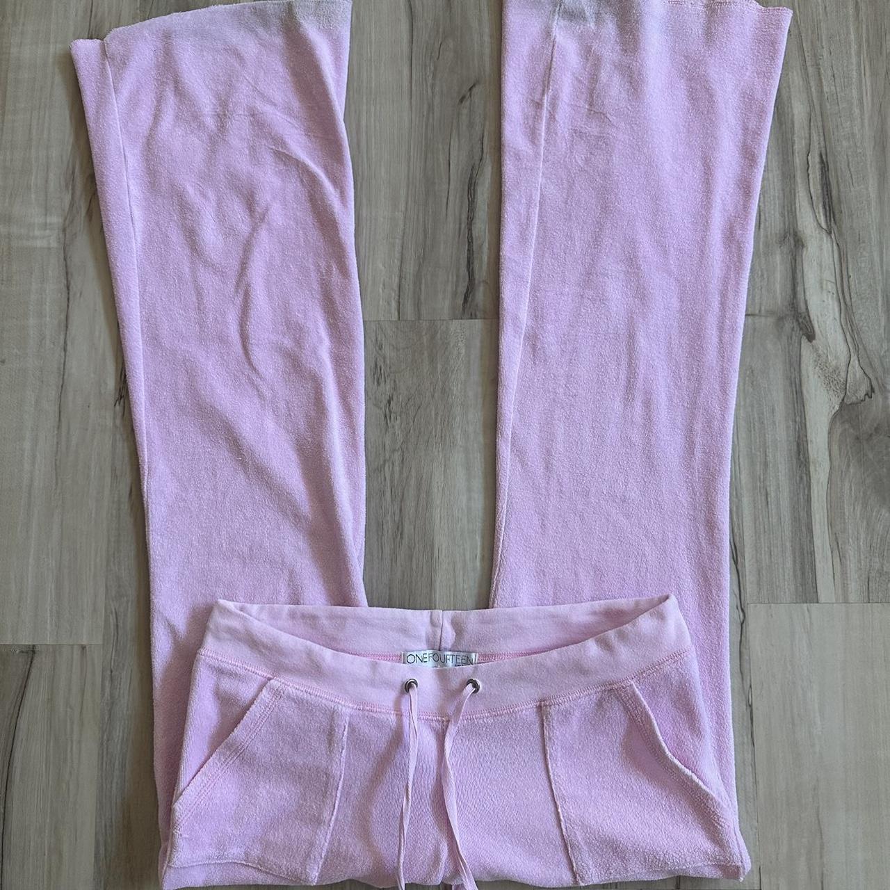 Pink y2k pants ! Y2k bottoms ! Juicy Couture style... - Depop